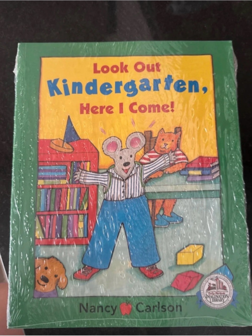 Look Out Kindergarten, Here I Come! - Bright Yellow & Green Children's Book